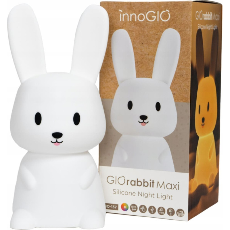 Innogio INNOGIO-GIO-137-SILIKONOWA LAMPKA NOCNA GIORABBIT MAXI