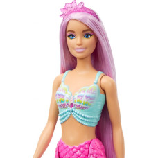 Mattel Lalka Barbie Mattel Syrenka Lalka Długie włosy HRR00
