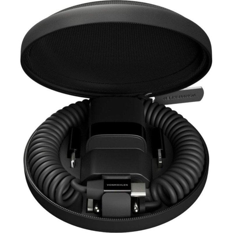 Vonmahlen Ładowarka Vonmählen VonMählen All-in-one Allinone cable + charger Allroundo GaN black Schwarz (ACG00002)