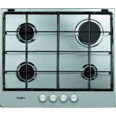 Whirlpool TGML 650 IX hob Silver Built-in Gas 4 zone(s)