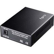 Cudy MC220 network media converter 1000 Mbit/s 1310 nm Single-mode Black