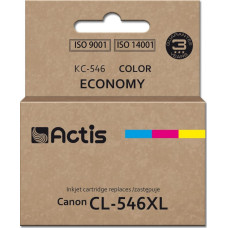 Actis KC-546 ink cartridge (Canon CL-546XL replacement; Supreme; 15 ml; 180 pages; red, blue, yellow).