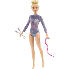 Mattel Lalka Barbie Mattel Kariera - Gimnastyczka artystyczna (DVF50/GTN65)