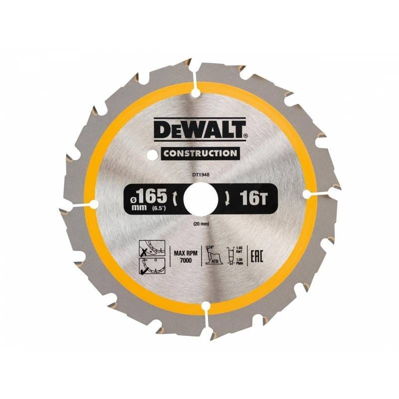 Dewalt Piła tarczowa 160x20mmx18z - DT1931-QZ