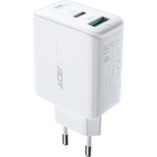 Acefast Ładowarka Acefast A5 1x USB-A 1x USB-C 2.4 A (6974316280125)