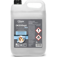 Clinex Profesjonalny płyn do dezynfekcji rąk Dezosept Plus 5L, wirusobójczy, bakteriobójczy