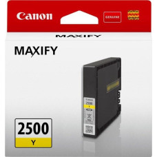 Canon Tusz Canon Canon PGI- 2500 Y - 9,6 ml - yellow - Original - ink tank - for MAXIFY iB4050, iB4150, MB5050, MB5150, MB5155, MB5350, MB5450, MB5455 (9303B001)