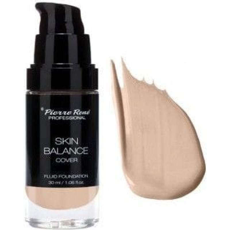 Pierre Rene Podkład do twarzy Skin Balance Cover Fluid Foundation 23 Nude 30ml