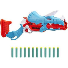 Hasbro Nerf DinoSquad Tricera-Blast, Nerf Gun (hellblau/orange)