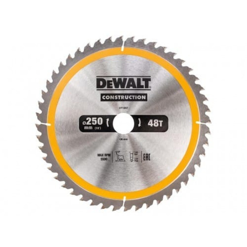 Dewalt Piła tarczowa 250x30mmx48z - DT1957-QZ