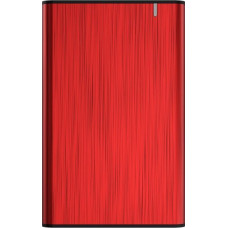 Aisens Kieszeń Aisens EXTERNAL BOX 2.5 USB3.1 SATA Aisens RED ALUMINIUM USB 3.0/USB 3.1/5 gbps/3Gbps/superfast 6gbps link speed/SUPPORTS HD 9.5 mm ASE-2525RED