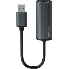 Savio Adapter USB Savio Adapter USB-A 3.1 Gen 1 do RJ-45 gigabit Ethernet, AK-55