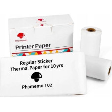 Phomemo Papier Wkład Wkłady Samoprzylepny 3x Rolka do Phomemo T02 M02 PRO M03 M04S / Q22-RMS2