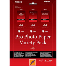 Canon Canon PVP-201 PRO, A4 fotopapir Variety Pack - 39119140