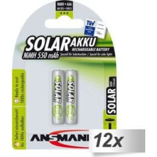 Ansmann Akumulator Solar AAA / R03 550mAh 24 szt.