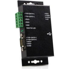 Startech Adapter USB StarTech USB - RS-232 + Terminal Block Czarny  (ICUSB422IS)