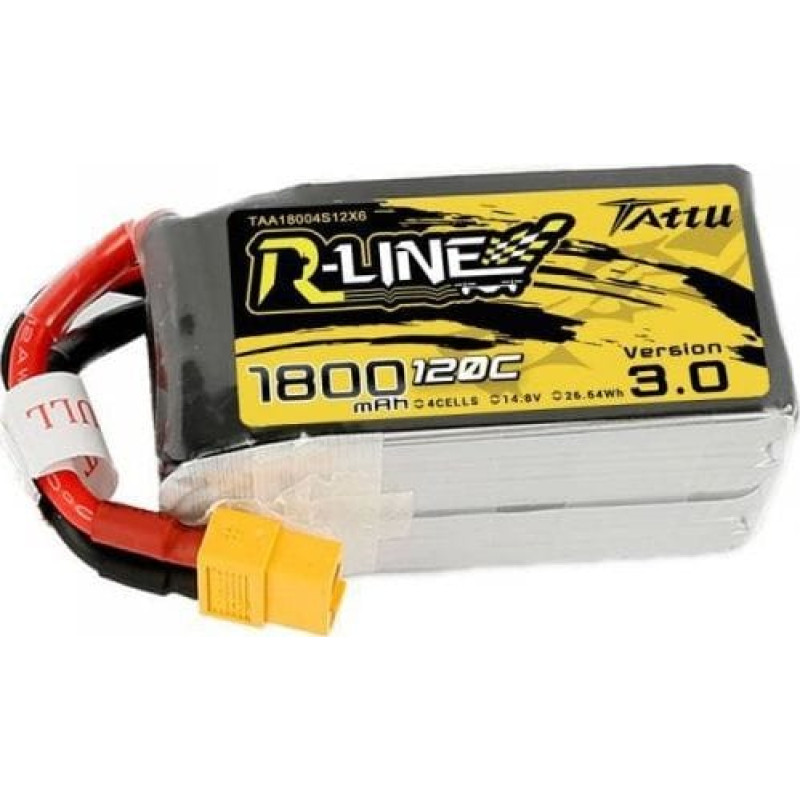 Tattu Akumulator Tattu R-Line Version 3.0 1800mAh 14,8V 120C 4S1P XT60