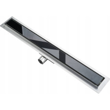 Hydroland HYDROLAND ODWODNIENIE LINIOWE SLEEK 700 CZARNE SZKŁO // OD.H.SLEEK-700-CZARNE