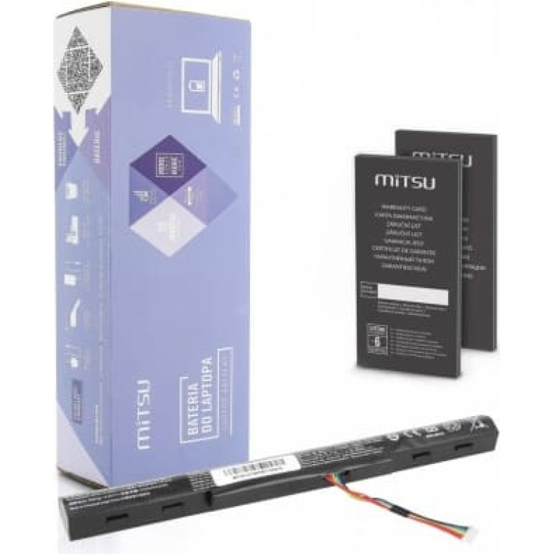 Mitsu Battery Acer Aspire E15 E5-475 2200 MAH 32 WH