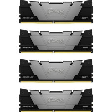 Kingston DIMM 64 GB DDR4-3600 (4x 16 GB) Quad-Kit (schwarz, KF436C16RB12K4/64, Renegade, INTEL XMP)
