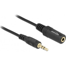 Delock Kabel Delock Jack 3.5mm - Jack 3.5mm 3m czarny (84002)