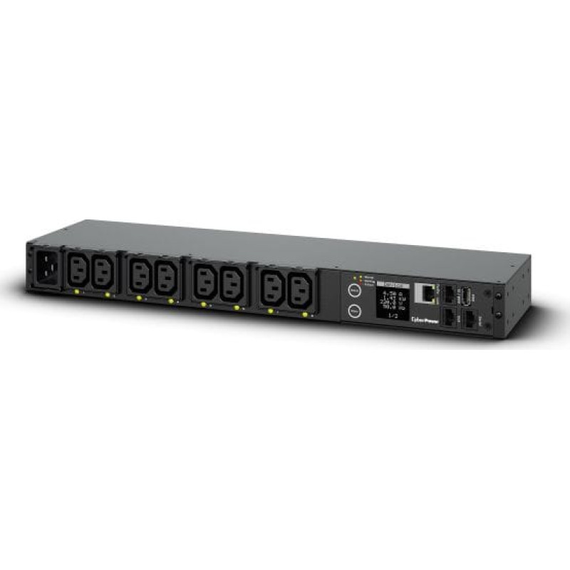 Cyberpower PDU 9 slots, 1U, RACK, C13x8