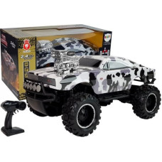 Lean Sport Auto Terenowe Zdalnie Sterowane 2.4G 4x4 Biało-Czarne Moro