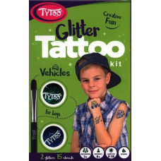 Dante TYTOO Tatuaże brokatowe Pojazdy 01805