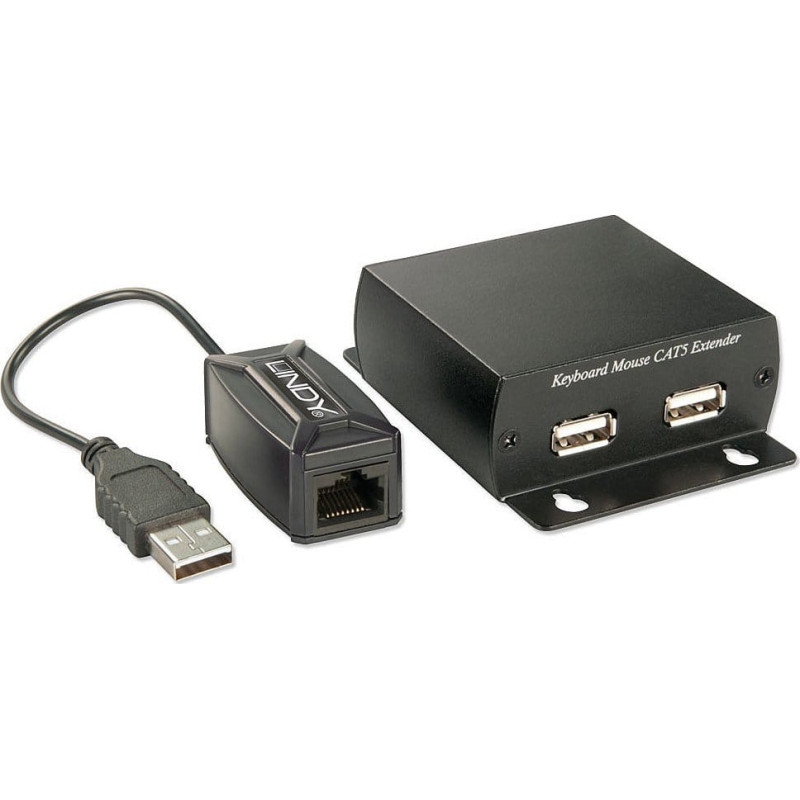 Lindy Adapter USB Lindy 32686 USB - RJ45 Czarny  (32686)