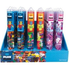 Plusplus PLUS-PLUS DISPLAY TUBY BASIC/ GLITTER - 24 TUBY