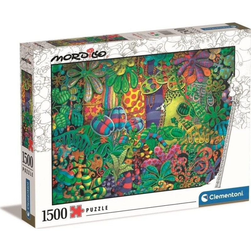 Clementoni Puzzle 1500 Mordillo The Painter