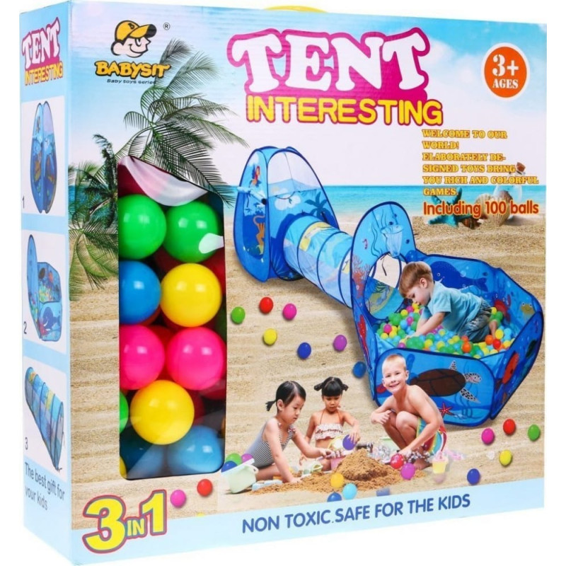 Ramiz Namiot Suchy Basen Kulki Tunel