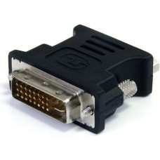Startech Adapter AV StarTech DVI-I - D-Sub (VGA) czarny (DVIVGAMFB10P)