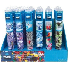 Plusplus PLUS-PLUS DISPLAY TUBY ZWIERZ?TA WODNE - 24 TUBY