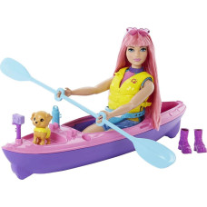 Mattel Lalka Barbie Mattel Kemping - Daisy + kajak (HDF75)