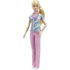 Mattel Lalka Barbie Mattel Kariera - Pielęgniarka (DVF50/GTW39)