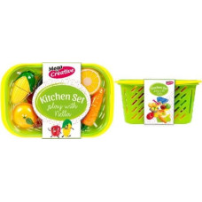 Mega Creative OWOCE I WARZYWA DO KROJENIA W KOSZYKU MEGA CREATIVE 452168