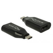 Delock USB Adapter, USB-C Stecker > HDMI 4K Buchse (schwarz)