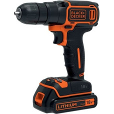 Black&Decker Wiertarko-wkrętarka Black&Decker BDCD18 18 V 1 x akumulator 1.5 Ah