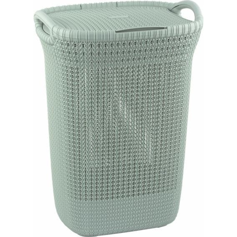 Curver Knit 3253923676037 laundry basket 57 L Rectangular Knitwear Blue