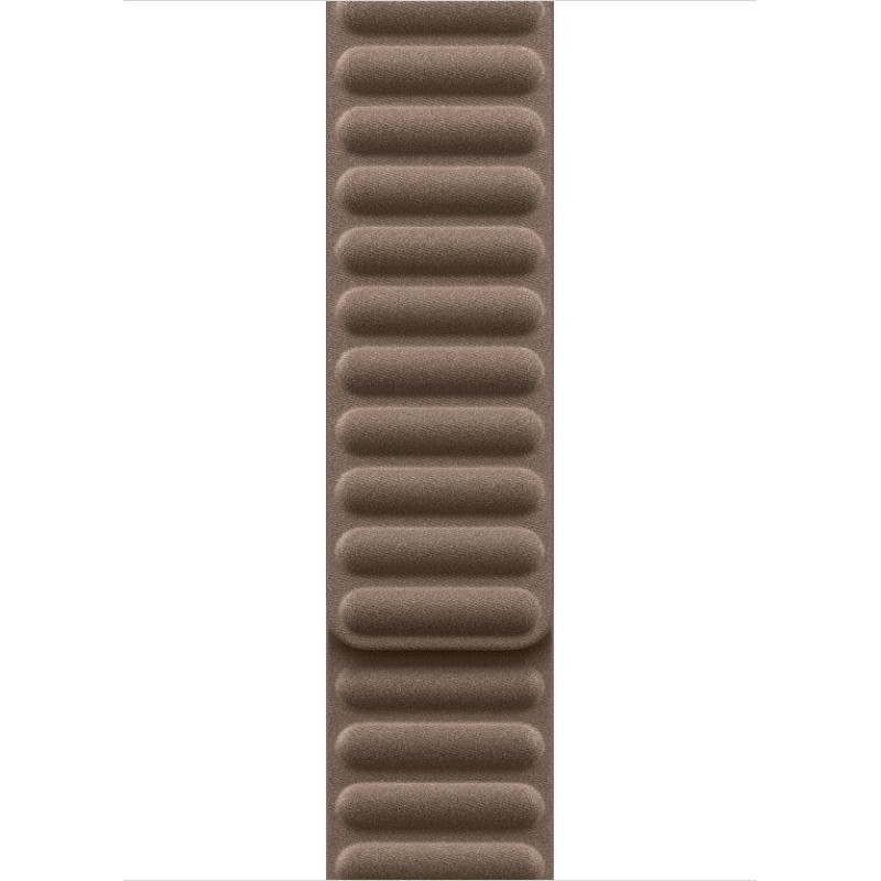 Apple Pasek karbowany magnetyczny w kolorze jasnobeżowym do koperty 45 mm - rozmiar M/L