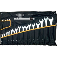 Modeco Komplet kluczy płasko-oczkowych 20szt. 6-32mm CR-V FLASH MN-51-280