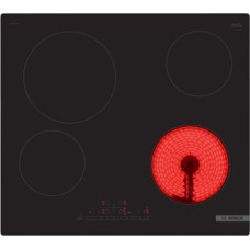 Bosch Serie 6 PKE611FP2E hob Black Built-in 60 cm Ceramic 4 zone(s)