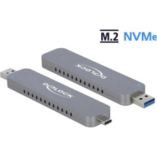 Delock Kieszeń Delock M.2 NVMe PCIe - USB 3.2 Gen 2 (42616)