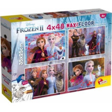 Lisciani Puzzle Supermaxi 4x48 Kraina Lodu 2