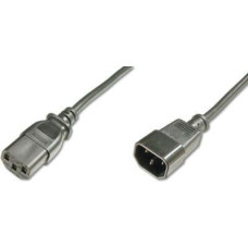 Digitus Kabel zasilający Digitus przedłużający zasilający Typ IEC C14 - IEC C13, czarny, 1.2m (AK-440201-012-S)