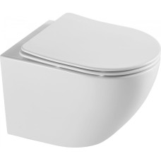 Noname Miska WC wisząca Soller Storm, Biała 49,5x36,5x37cm (CE-MW-001-11-STORM JELLOW)