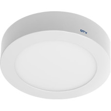 GTV Lampa sufitowa GTV Oprawa downlight LED ORIS PLUS 13W 1020lm 120° IP20 4000K natynkowa biała LD-ORN13W-NBP