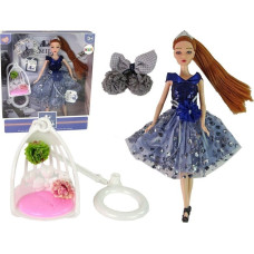 Leantoys Lalka Dla Dzieci Emily Huśtawka Kwiaty