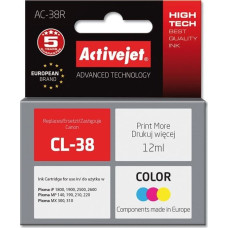 Activejet AC-38R ink (replacement for Canon CL-38; Premium; 12 ml; color)